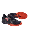 (EU) Кроссовки мужские Head Sprint Pro 4.0 Clay, 273135, Черные/Оранжевый (р. 47)
