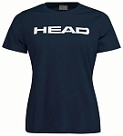 (EU) Футболка женская Head Club Lucy, Тёмно-синяя (M)