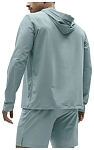 (CN) Лонгслив женский Alo Yoga Conquer Reform Long Sleeve With Hood с капюшоном, Мятный (S)