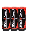 (EU) Мячи для падел тенниса Black Crown Pro, 3 банки (3 шт в банке)
