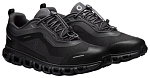 (CN) Кроссовки унисекс On Waterproof Lace-Up Sneakers с водостойкой отделкой, Чёрные (р. 42,5)