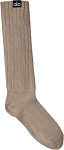 (CN) Ноские унисекс Alo Yoga Knee High Socks Unisex 1 Pack, Бежевые (S)
