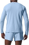 (CN) Футболка спортивная мужская Alo Yoga Vapor, Голубая (M)