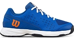 (EU) Кроссовки женские Wilson Rush Pro Blue Junior, Белые (р. 38 2/3)