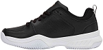 Кроссовки женские K-Swiss Court Express 2 Clay, Чёрные/Белые/Персиковые (р. 37)