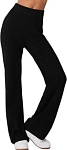 (CN) Кашемировые брюки Alo Yoga Cashmere High-Waist Plush Waffle Pant, Чёрные (2XS)