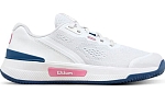 (EU) Кроссовки женские Wilson Intrigue Pro White/Blue Junior Wrs341640, Белые (р. 38)